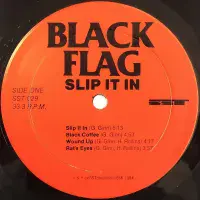 BLACK FLAG Slip It In Vinyl Record LP US SST 1984 1st Press + 2 Inserts SST 029