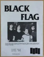 BLACK FLAG Slip It In Vinyl Record LP US SST 1984 1st Press + 2 Inserts SST 029
