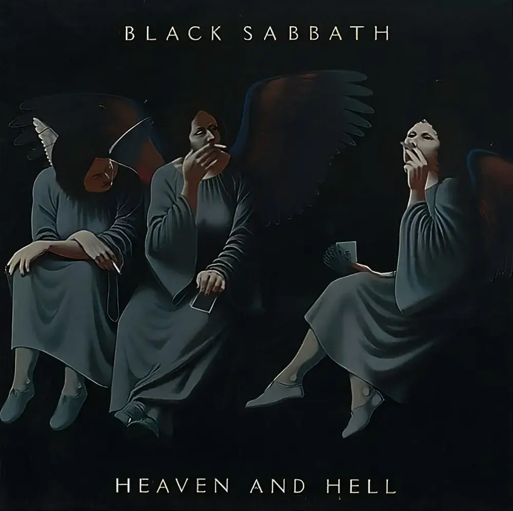 BLACK SABBATH Heaven And Hell Vinyl Record LP Vertigo 1980 Original UK Label Dot Variant