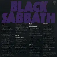 BLACK SABBATH Master Of Reality Vinyl Record LP Vertigo 1973 Rare Spaceship Label Laminated Box