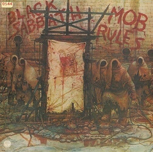 BLACK SABBATH Mob Rules Vinyl Record LP Vertigo 1981