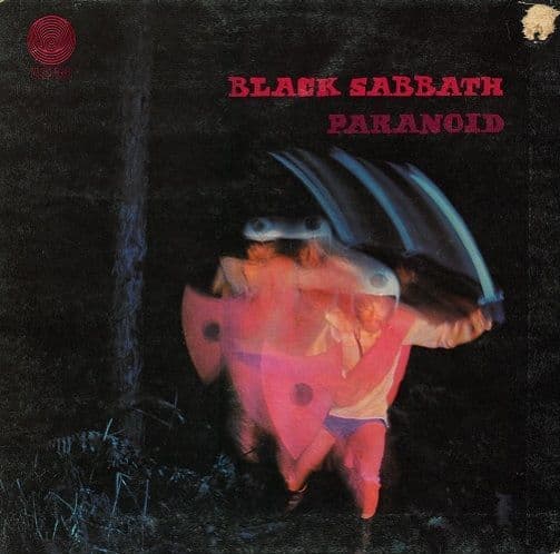 BLACK SABBATH Paranoid Vinyl Record LP Vertigo Swirl 1970