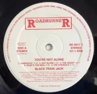 BLACK TRAIN JACK You're Not Alone Vinyl Record LP Roadrunner 1994 Dutch 1st Pressing Album NYHC Punk