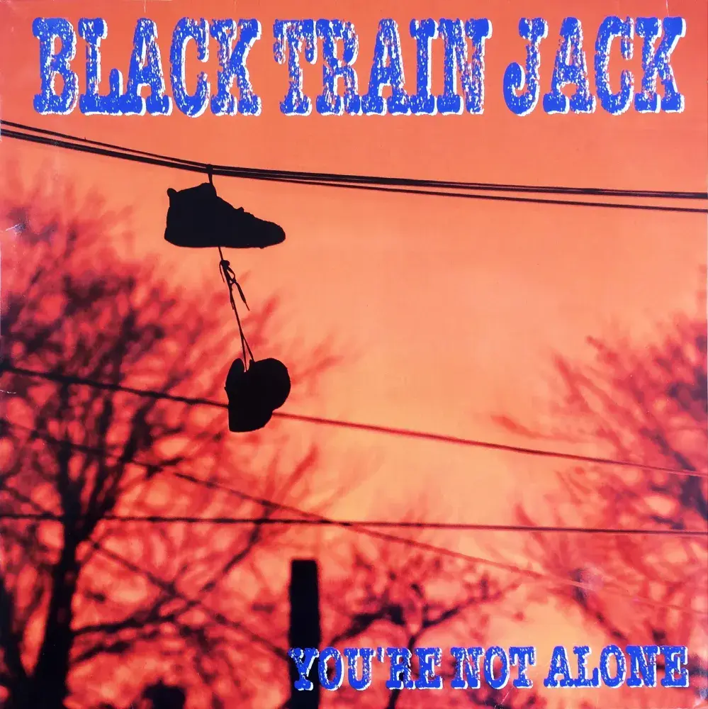 BLACK TRAIN JACK You're Not Alone Vinyl Record LP Roadrunner 1994 Dutch 1st Pressing Album NYHC Punk
