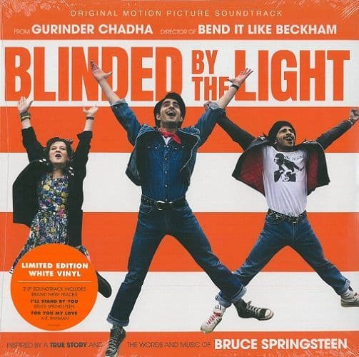 Blinded By The Light - Original Motion Picture Soundtrack Vinyl Record LP Columbia 2019 White Vinyl