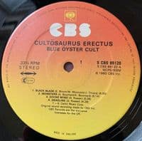 BLUE OYSTER CULT Cultosaurus Erectus Vinyl Record LP CBS 1980