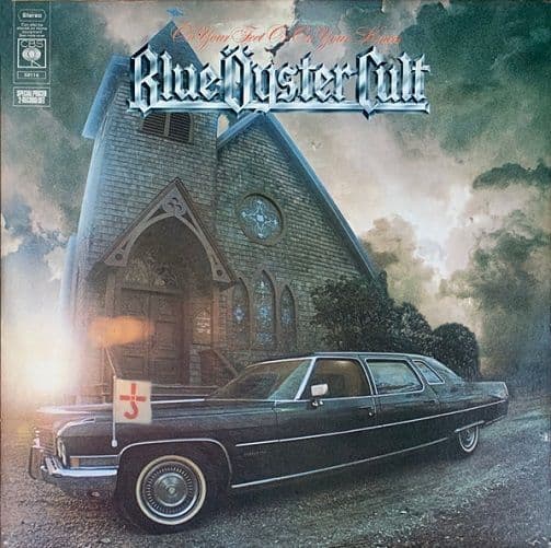 BLUE OYSTER CULT On Your Feet Or On Your Knees Vinyl Record LP CBS 1975