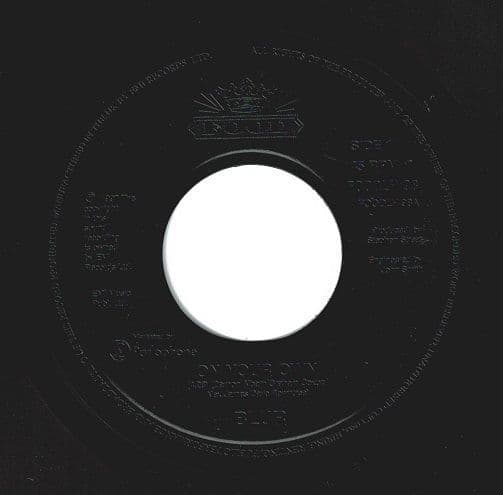 BLUR On Your Own Vinyl Record 7 Inch Food 1997