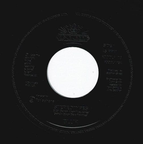 BLUR Stereotypes Vinyl Record 7 Inch Food 1996