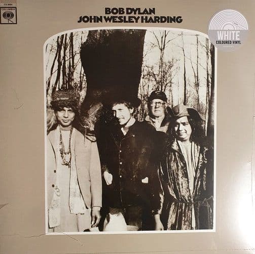 BOB DYLAN John Wesley Harding Vinyl Record LP Columbia 2021 White Vinyl