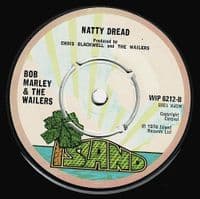 BOB MARLEY AND THE WAILERS So Jah Seh Vinyl Record 7 Inch Island 1974 WIP 6212 Original 1st Pressing