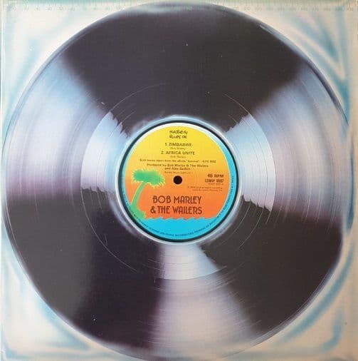 BOB MARLEY AND THE WAILERS Zimbabwe Vinyl Record 12 Inch Island 1979