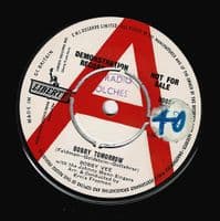 BOBBY VEE Bobby Tomorrow Vinyl Record 7 Inch Liberty 1963 LIB 55530 White/Red Demo Press Rare Promo