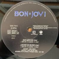 BON JOVI Lay Your Hands On Me Vinyl Record 12 Inch Vertigo 1989