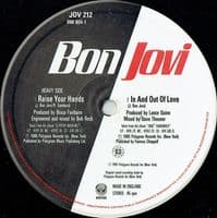 BON JOVI Never Say Goodbye Vinyl Record 12 Inch Vertigo 1987
