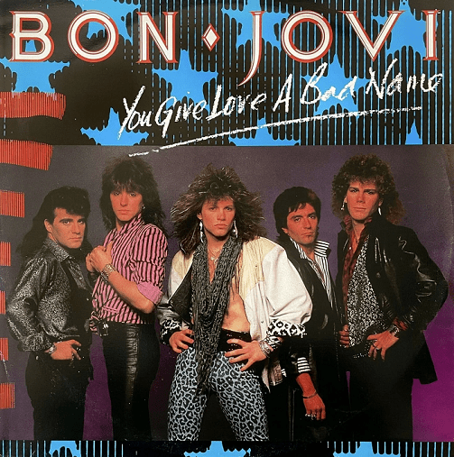 BON JOVI You Give Love A Bad Name Vinyl Record 12 Inch Vertigo 1986