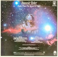 BONNIE TYLER Faster Than The Speed Of Night Vinyl Record LP CBS 1983