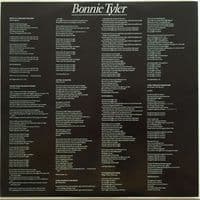 BONNIE TYLER Faster Than The Speed Of Night Vinyl Record LP CBS 1983