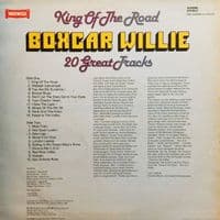 BOXCAR WILLIE King Of The Road Vinyl Record LP Warwick 1980