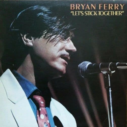 BRYAN FERRY Let's Stick Together Vinyl Record LP Island 1976