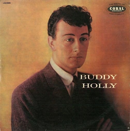 BUDDY HOLLY Buddy Holly Vinyl Record LP Coral 1958