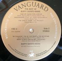 BUFFY SAINTE-MARIE The Best Of Buffy Sainte-Marie Vinyl Record LP Vanguard 1972