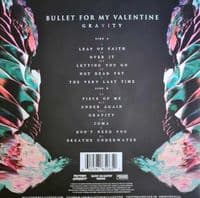 BULLET FOR MY VALENTINE Gravity Vinyl Record LP Spinefarm 2018 Gold Vinyl