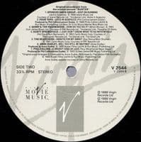 Buster - Original Motion Picture Soundtrack Vinyl Record LP Virgin 1988