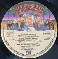 CAPTAIN AND TENNILLE Make Your Move Vinyl Record LP Casablanca 1979