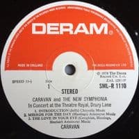 CARAVAN Caravan & The New Symphonia Vinyl Record LP Deram 1974