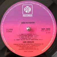 CARL DOUGLAS Kung Fu Fighter Vinyl Record LP 1974