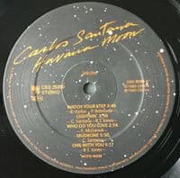 CARLOS SANTANA Havana Moon Vinyl Record LP CBS 1983