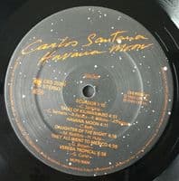 CARLOS SANTANA Havana Moon Vinyl Record LP CBS 1983