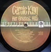 CAROLE KING Her Greatest Hits (Songs Of Long Ago) Vinyl Record LP Ode 1978