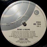 CAROLE KING Rhymes & Reasons Vinyl Record LP Ode 1972