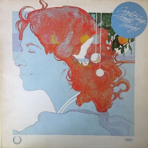 CAROLE KING Simple Things Vinyl Record LP Capitol 1977