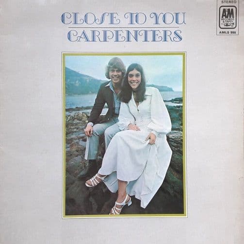 CARPENTERS Close To You Vinyl Record LP A&M 1970