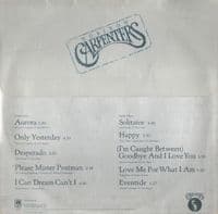 CARPENTERS Horizon Vinyl Record LP A&M 1975