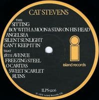 CAT STEVENS Catch Bull At Four Vinyl Record LP Island 1972