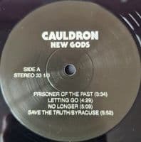 CAULDRON New Gods Vinyl Record LP Back On Black 2018 Original UK 1st Pressing BOBV619LP Pic Sleeve