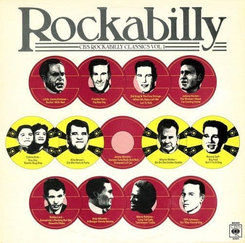 CBS Rockabilly Classics Vol. 1 Vinyl Record LP CBS 1977