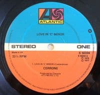 CERRONE Love In C Minor Vinyl Record LP Atlantic 1977