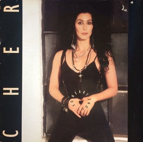 CHER Heart Of Stone Vinyl Record LP Geffen 1989.