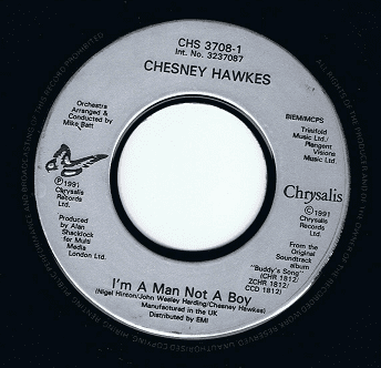 CHESNEY HAWKES I'm A Man Not A Boy 7