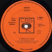 CHICAGO Chicago Vinyl Record LP CBS 1970