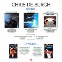 CHRIS DE BURGH Into The Light Vinyl Record LP A&M 1986