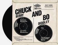 CHUCK BERRY AND BO DIDDLEY Chuck & Bo EP Vinyl Record 7 Inch Pye 1963 NEP.44009 KT R&B Series 45 rpm