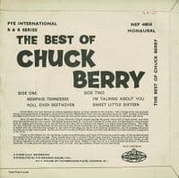 CHUCK BERRY The Best Of Chuck Berry EP Vinyl Record 7 Inch Pye 1964 Mono Press NEP.44018 R&B Series