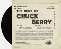 CHUCK BERRY The Best Of Chuck Berry EP Vinyl Record 7 Inch Pye 1964 Mono Press NEP.44018 R&B Series