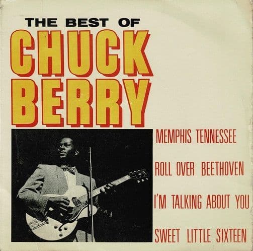 CHUCK BERRY The Best Of Chuck Berry EP Vinyl Record 7 Inch Pye 1964 Mono Press NEP.44018 R&B Series